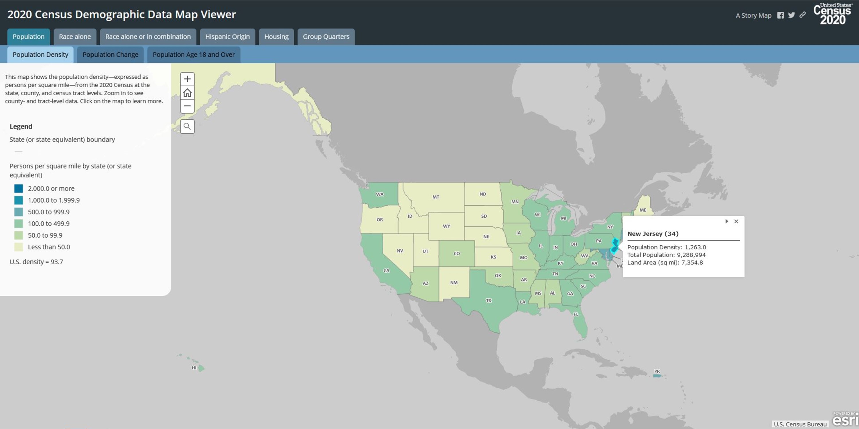 Image of data map